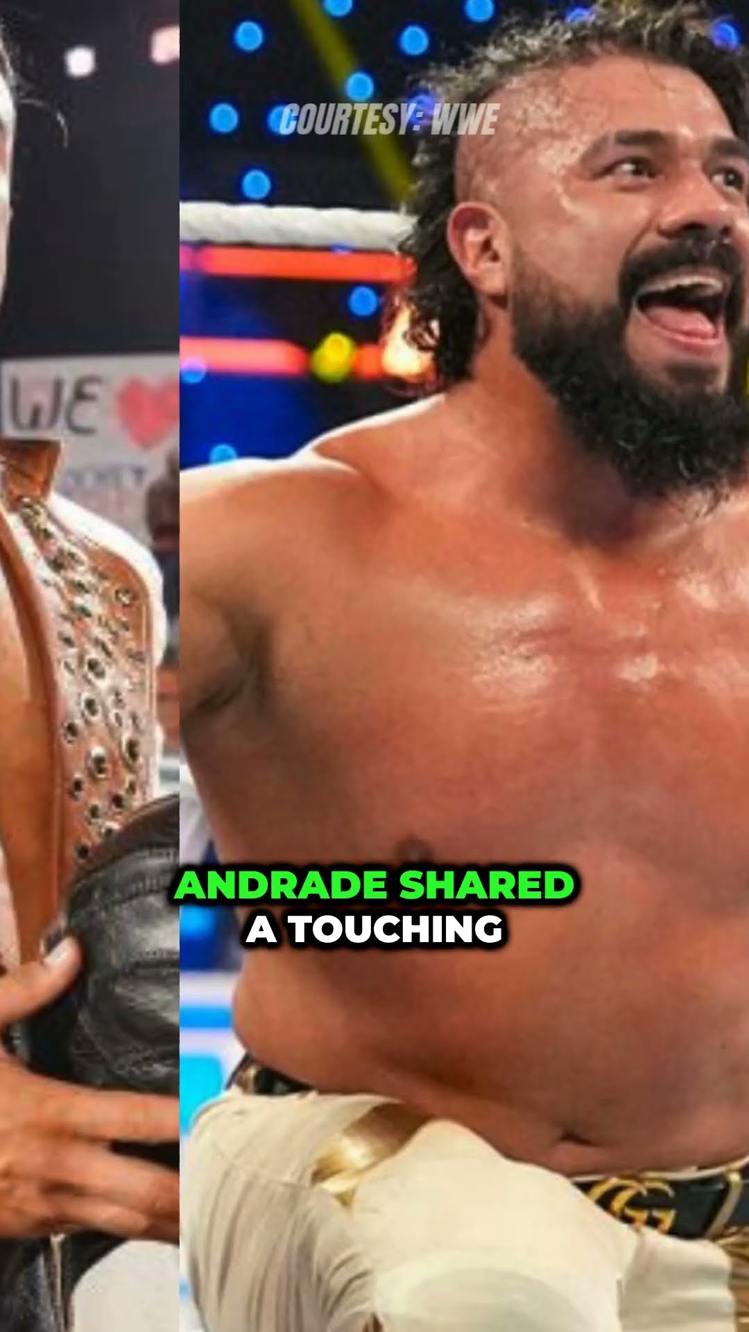 Andrade’s Tribute Hits Hard! Can He Bounce Back #Andrade #RoyalRumble #shorts
